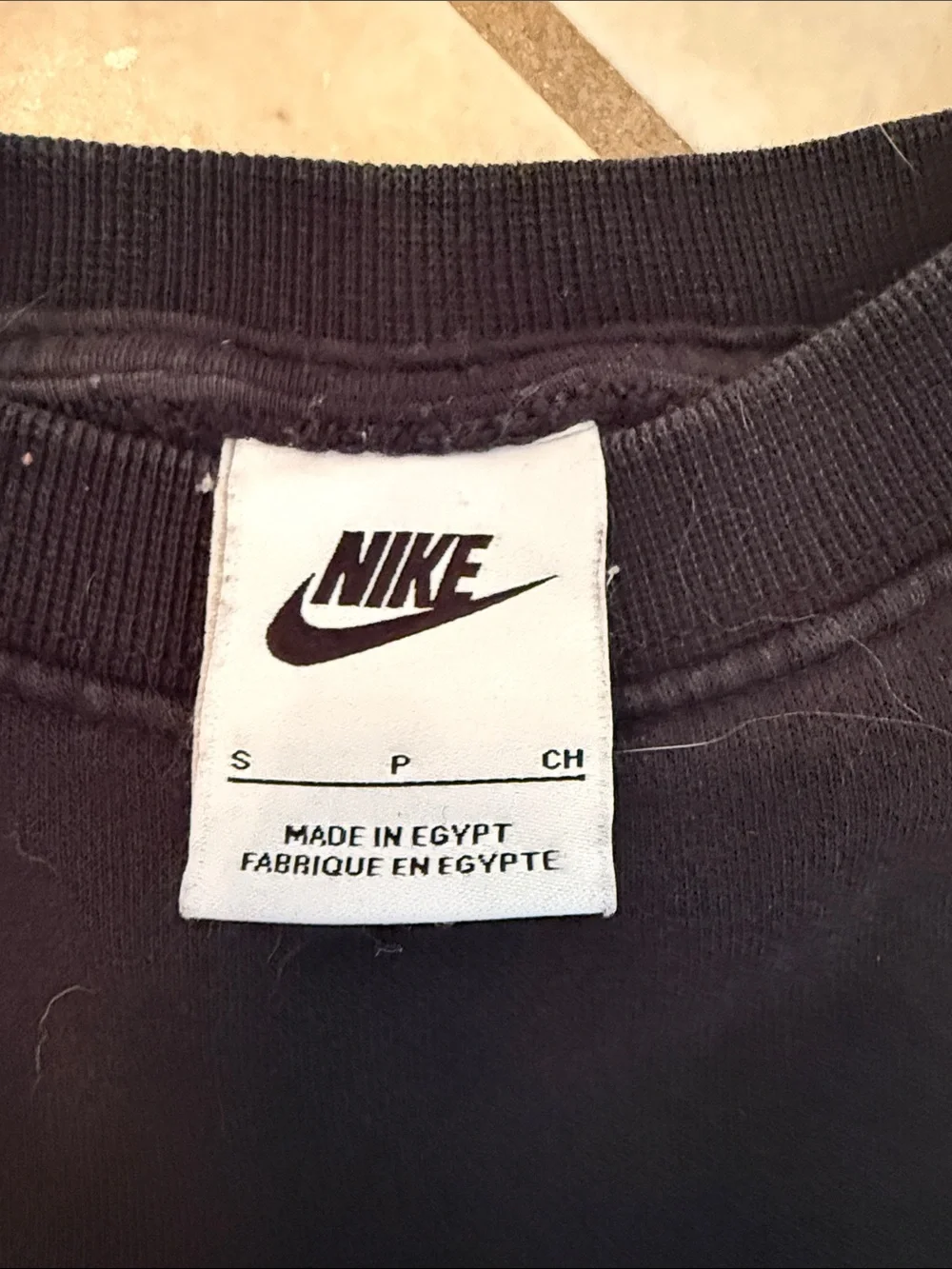 Nike sweatshirt - “go the extra mile”